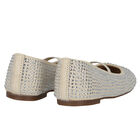 Girls Beige Embellished Shoes, 1, hi-res