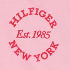 Girls Pink Logo Hooded Top, 1, hi-res