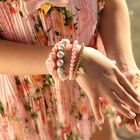 Girls Pink & Gold Bracelets ( 4-Pack ), 1, hi-res