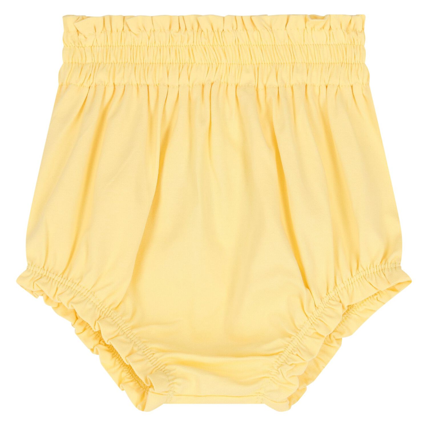 Baby Girls Yellow & Pink Floral Shorts Set ( 2-Pack ), 1, hi-res