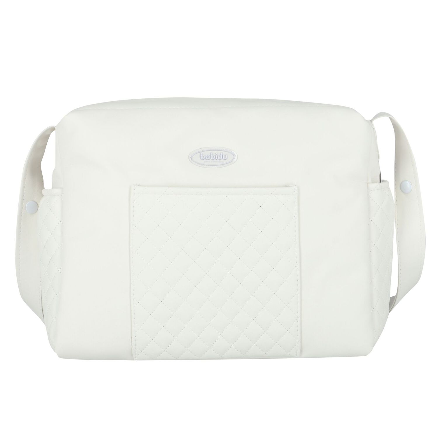 Ivory Quilted Baby Changing Bag, 4, hi-res image number null