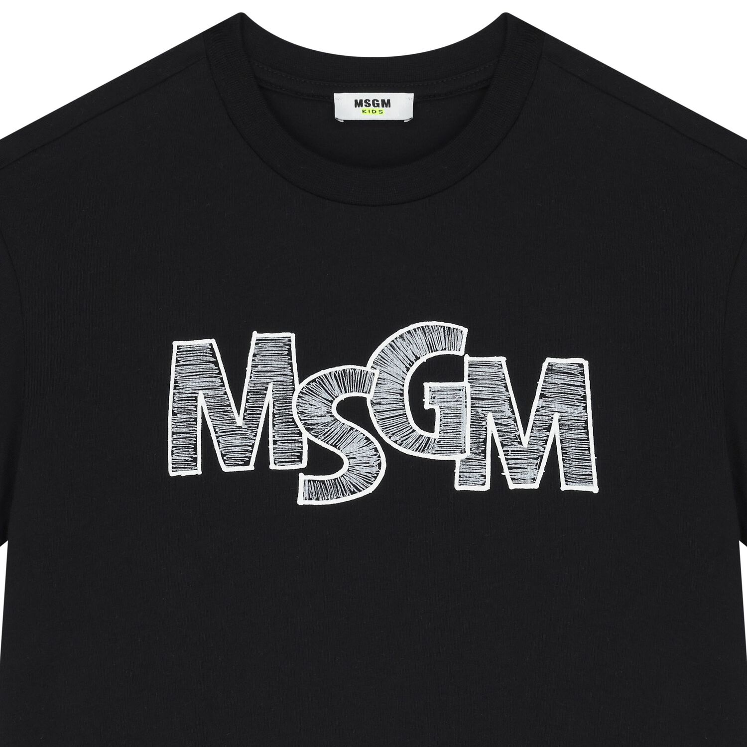 Boys Black Logo T-Shirt, 2, hi-res