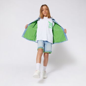 Boys White Logo T-Shirt