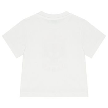 Younger White Tiger Logo T-Shirt