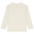 Boys Navy Blue & White Long Sleeve Top ( 2-Pack ), 1, hi-res