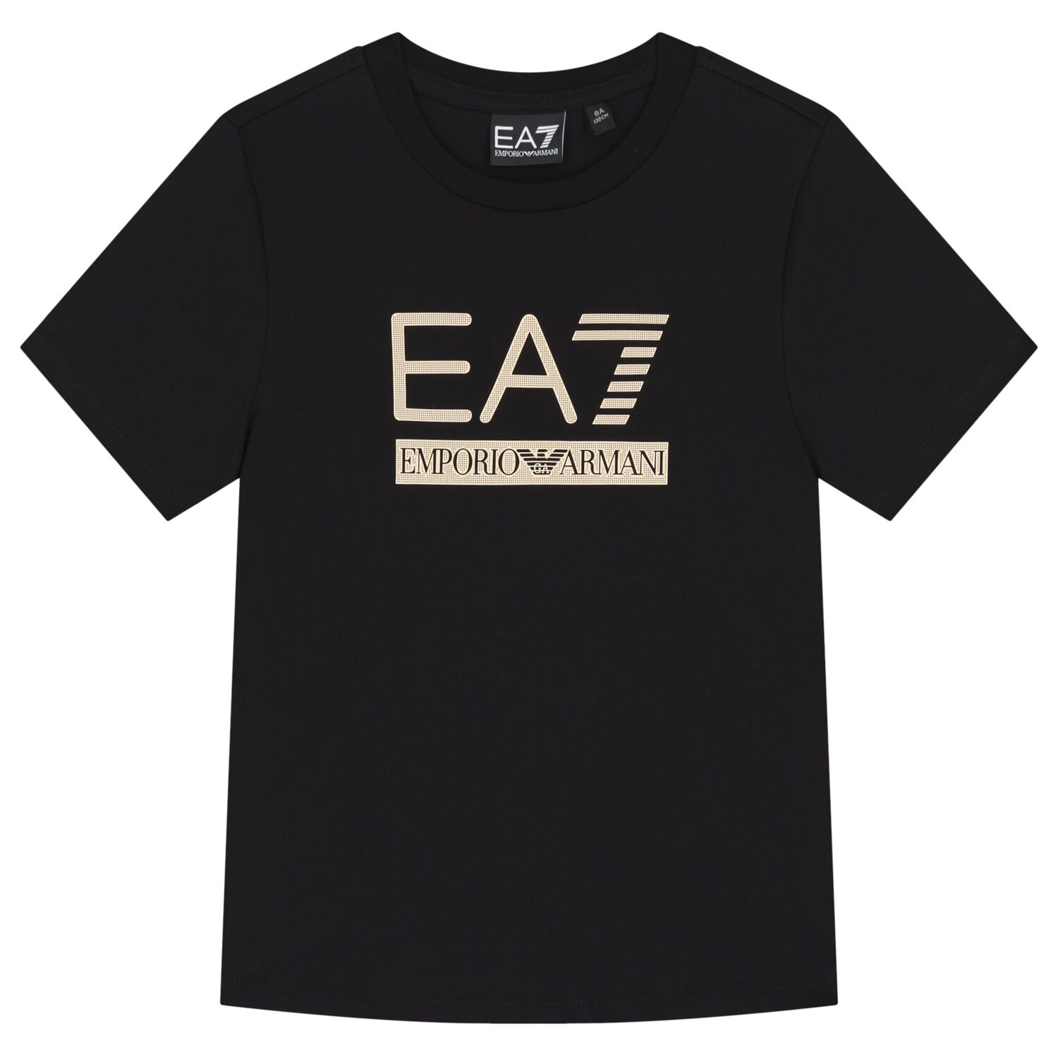 Boys Black Logo T-Shirt, 2, hi-res