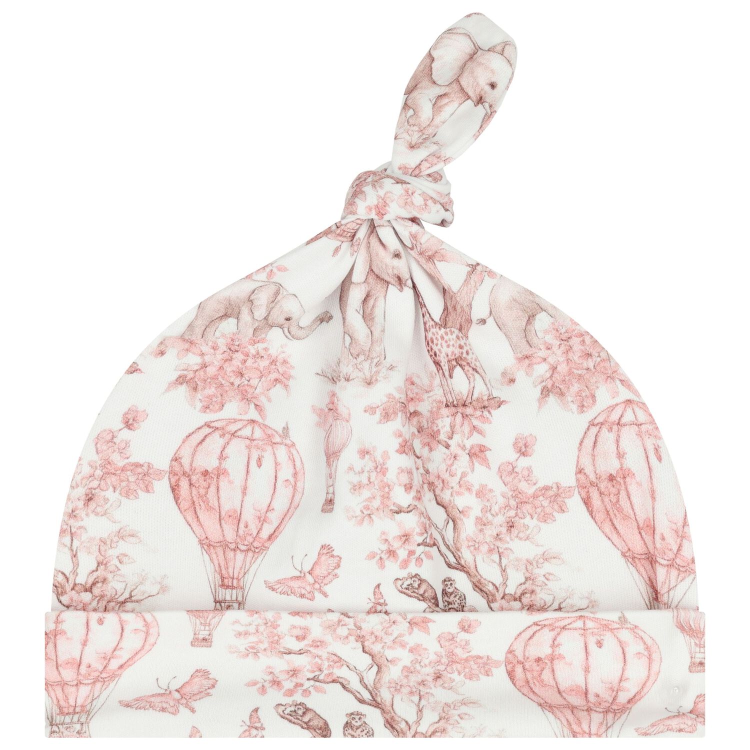 Baby Girls White & Pink Africa Babygrow Gift Set  , 2, hi-res