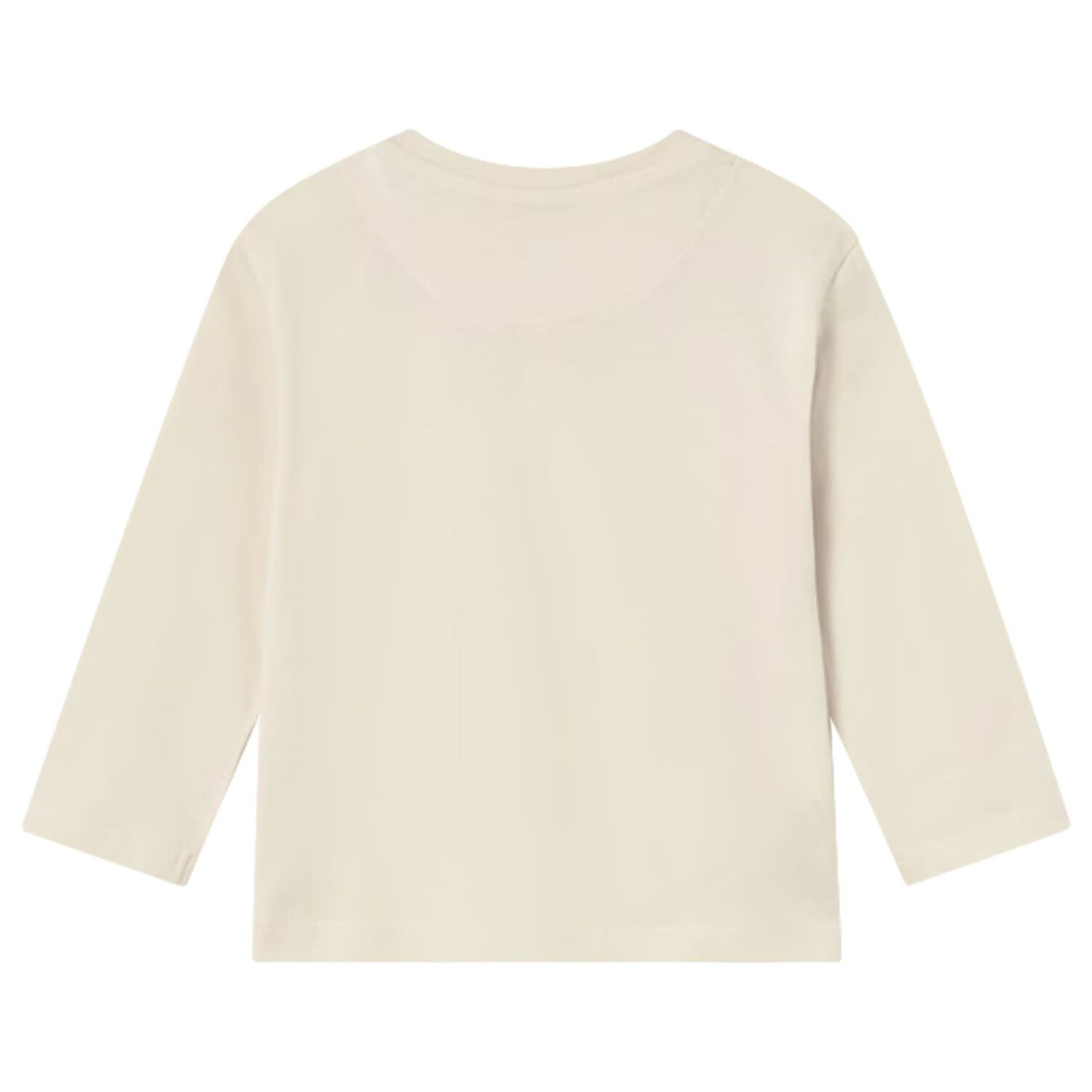 بلوزة بأكمام طويلة بتصميم جراء عاجية للأولاد الصغار, 2, hi-res