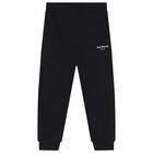 Black Logo Joggers, 1, hi-res