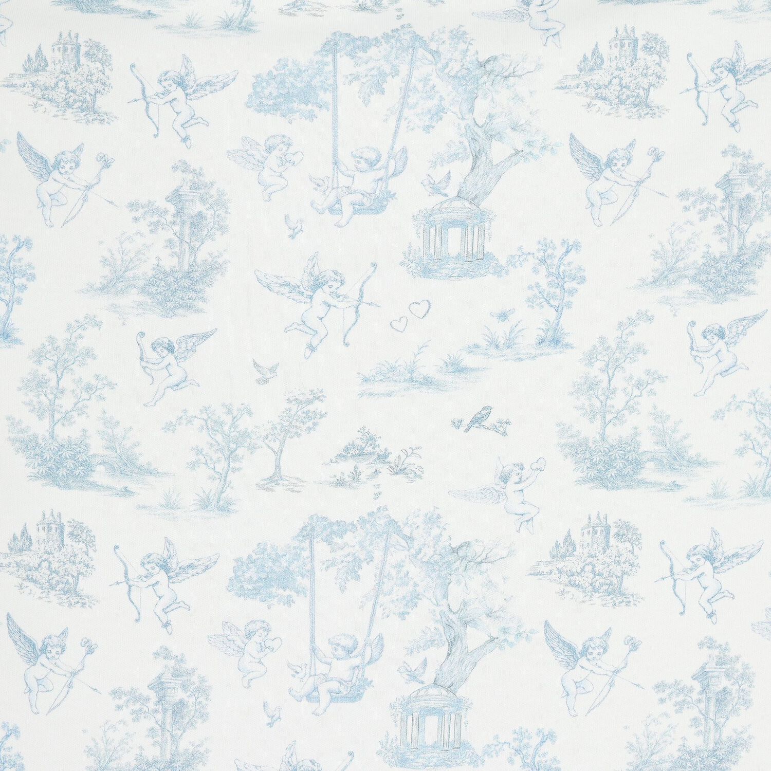 Baby Boys White & Blue Nest, 1, hi-res