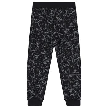 Black & White Logo Joggers