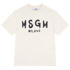 Ivory & Black Logo T-Shirt, 2, hi-res