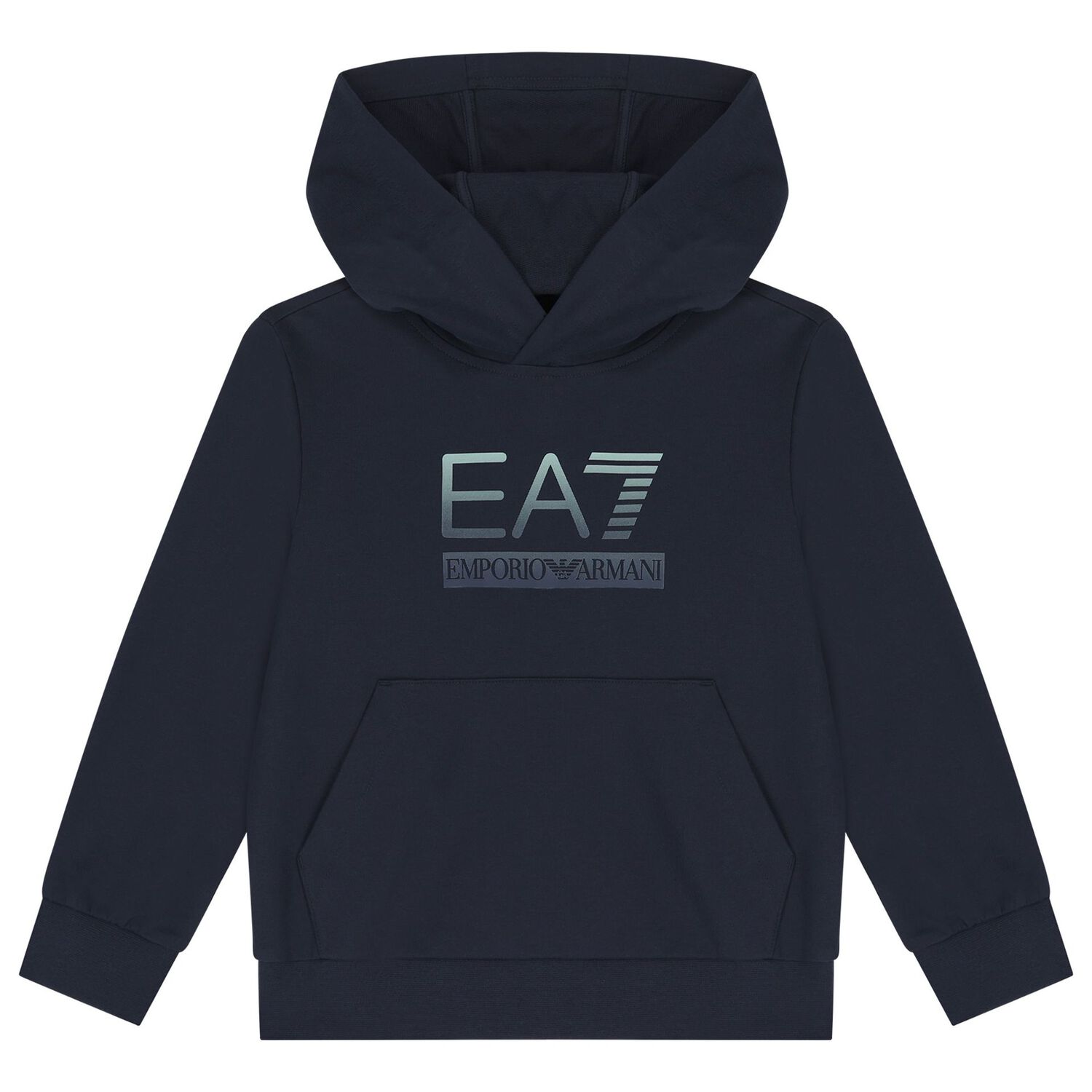 Boys Navy Blue Logo Tracksuit, 2, hi-res