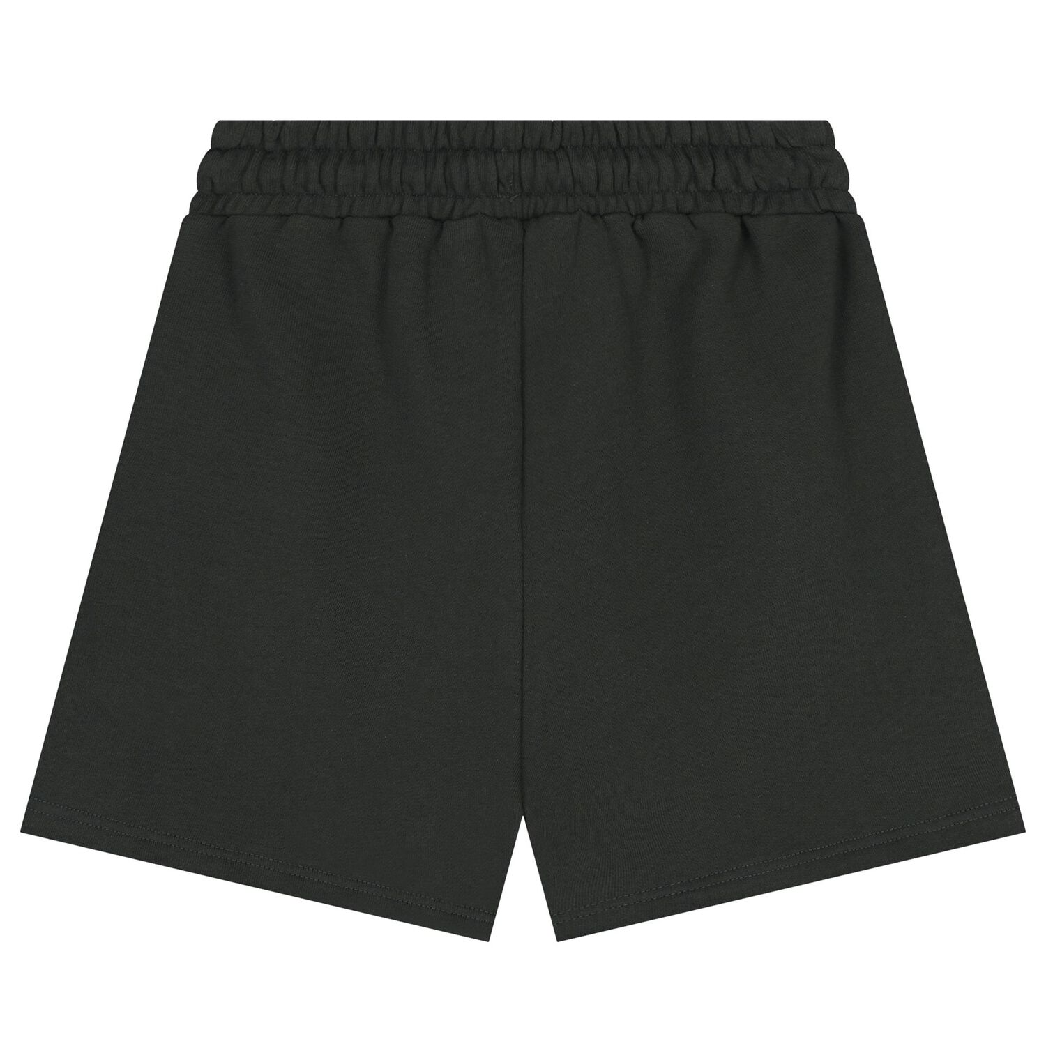 Boys Black Logo Shorts, 1, hi-res