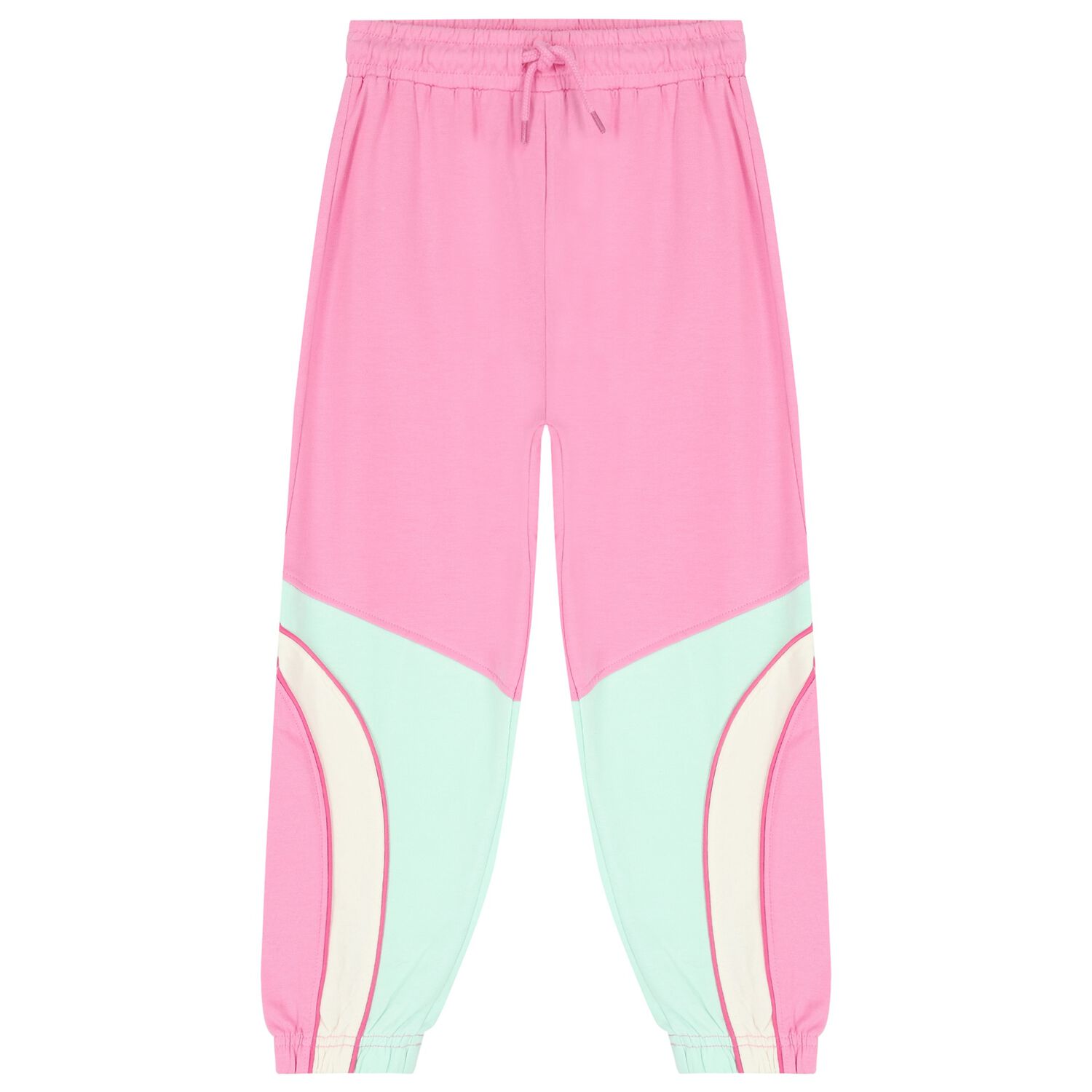 Girls Pink Disney Joggers, 1, hi-res image number null