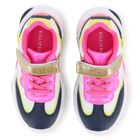 Girls Multi-Coloured Logo Trainers, 1, hi-res