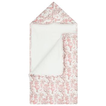 Baby Girls White & Pink Africa Nest