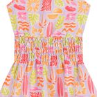 Girls Multi-Coloured Sleeveless Dress, 1, hi-res