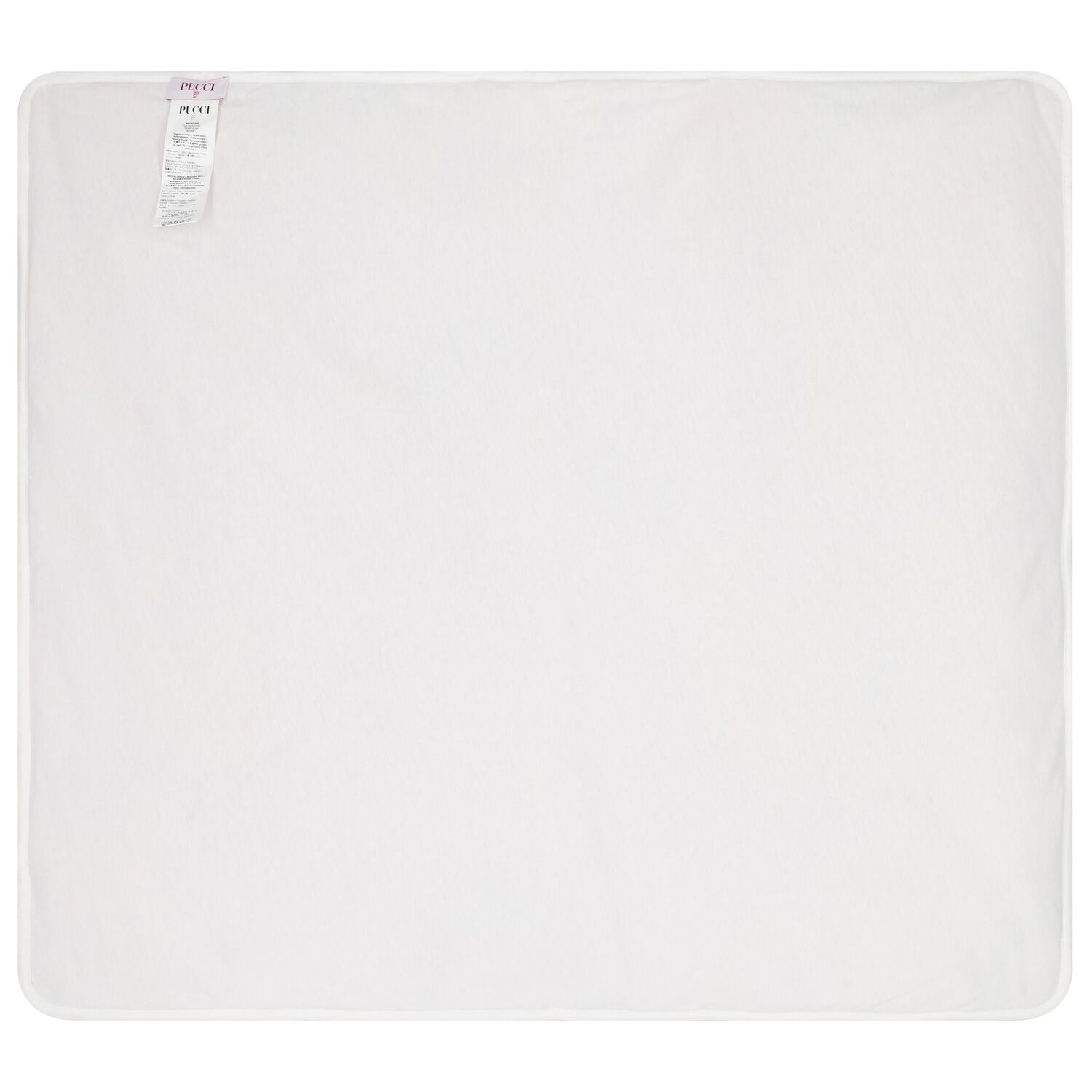 بطانية قطنية باللون وردية بطبعة زهرة الأوركيد للبنات الصغار (86 سم), 1, hi-res