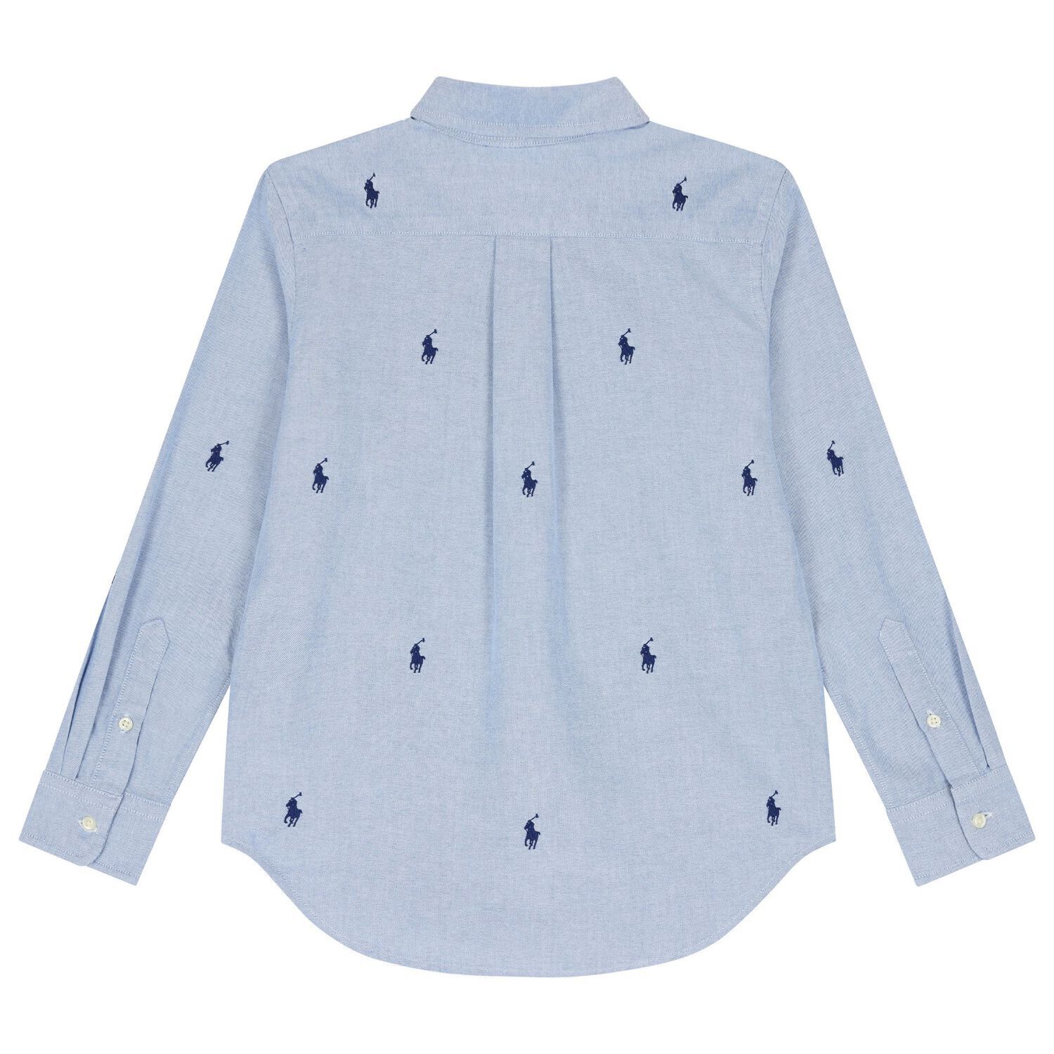 Boys Blue Logo Shirt, 1, hi-res image number null