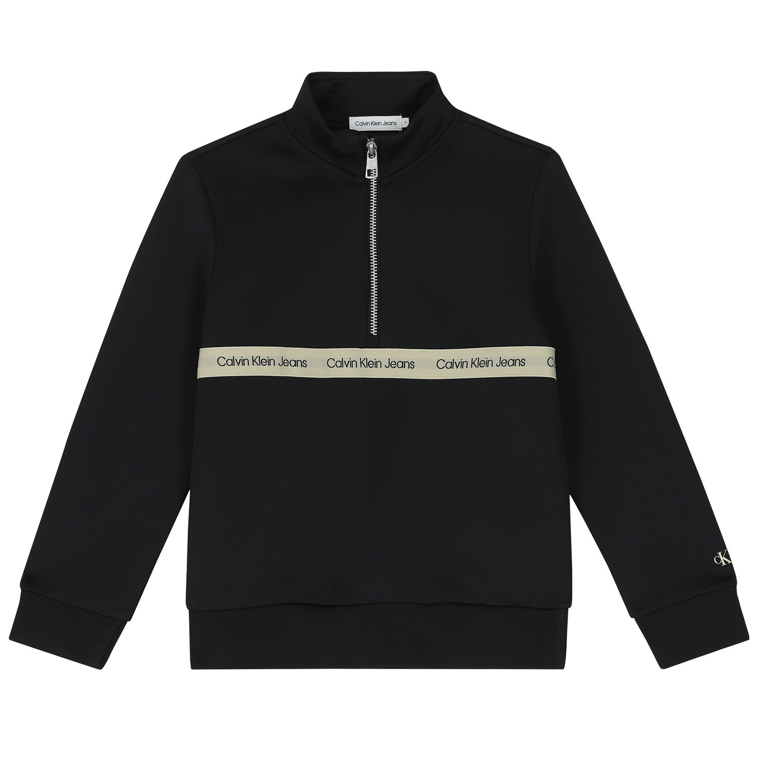 Boys Black Logo Tracksuit, 1, hi-res
