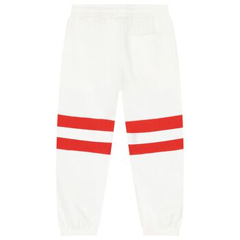 Boys Ivory Logo Joggers