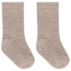 Baby Boys Beige, Blue & Ivory Socks ( 6 Pack ), 1, hi-res