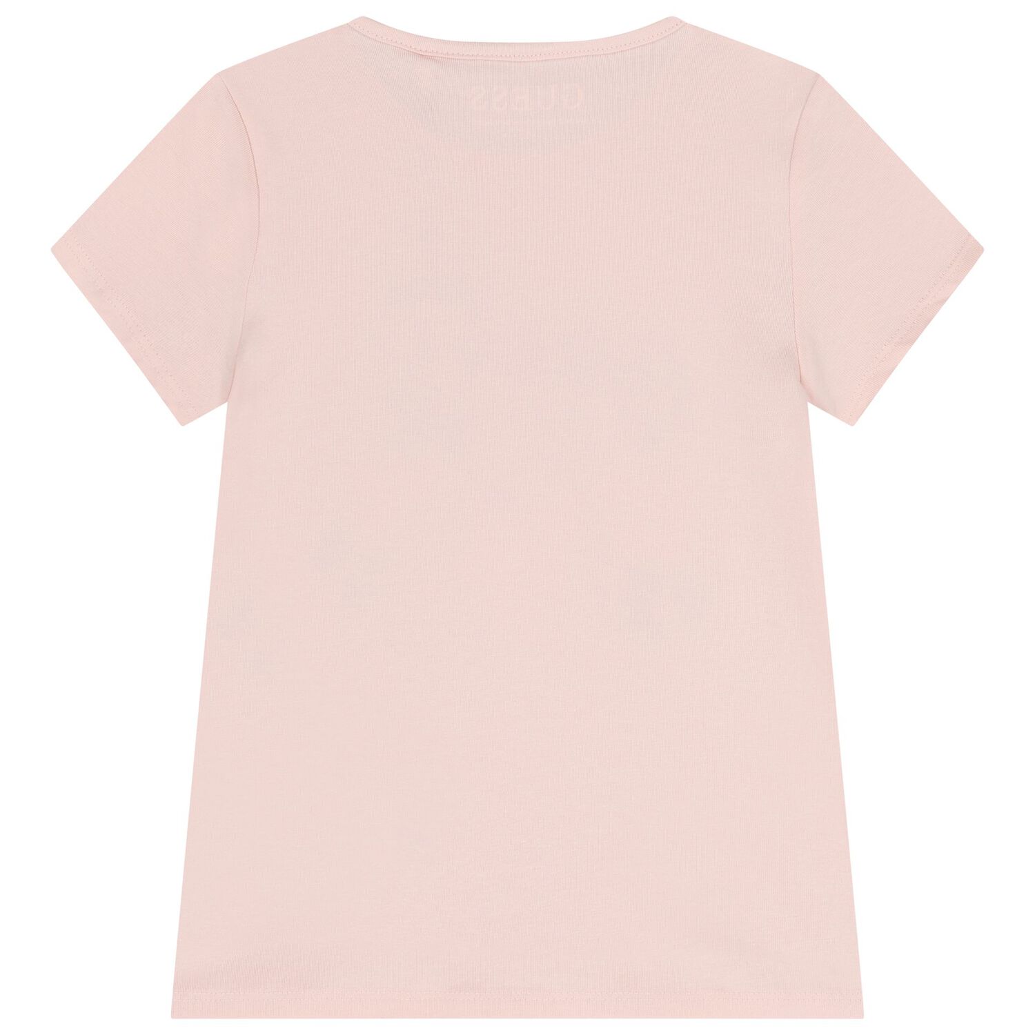 Girls Pink Teddy Bear Logo T-Shirt, 2, hi-res