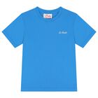 Boys Blue Logo T-Shirt, 1, hi-res