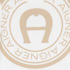 Boys White & Beige Logo T-Shirt, 4, hi-res