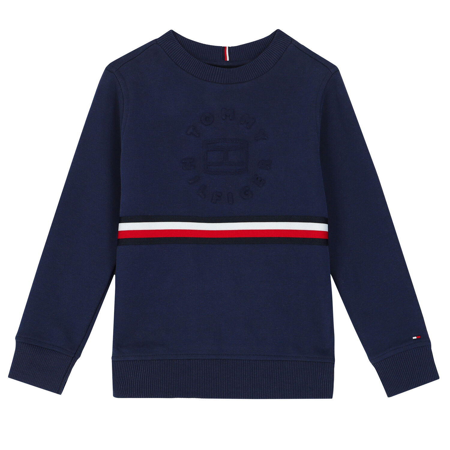 Boys Navy Logo Sweatshirt, 1, hi-res image number null