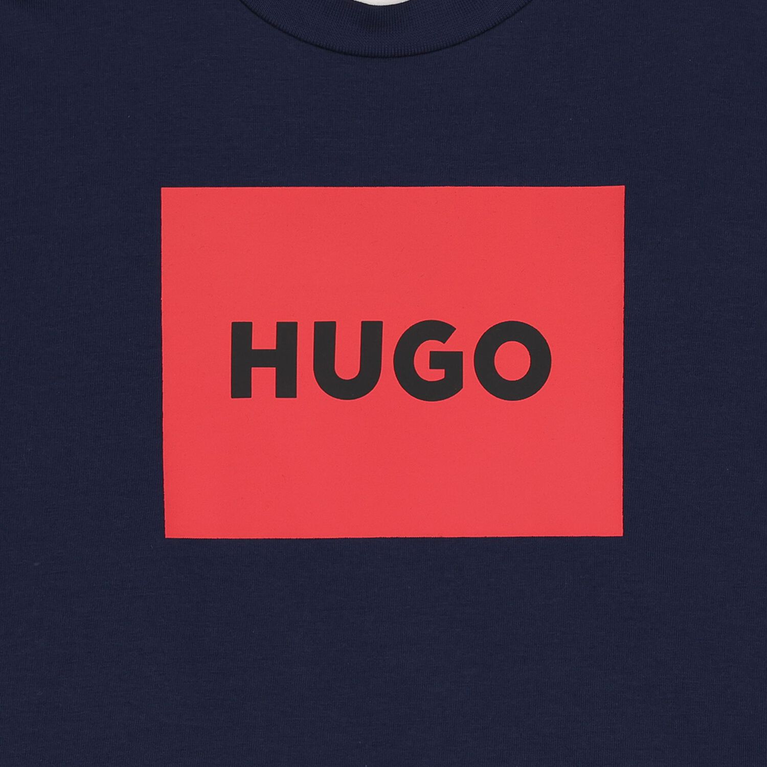 Boys Navy Blue Logo T-Shirt , 5, hi-res