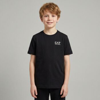 Boys Black Logo T-Shirt
