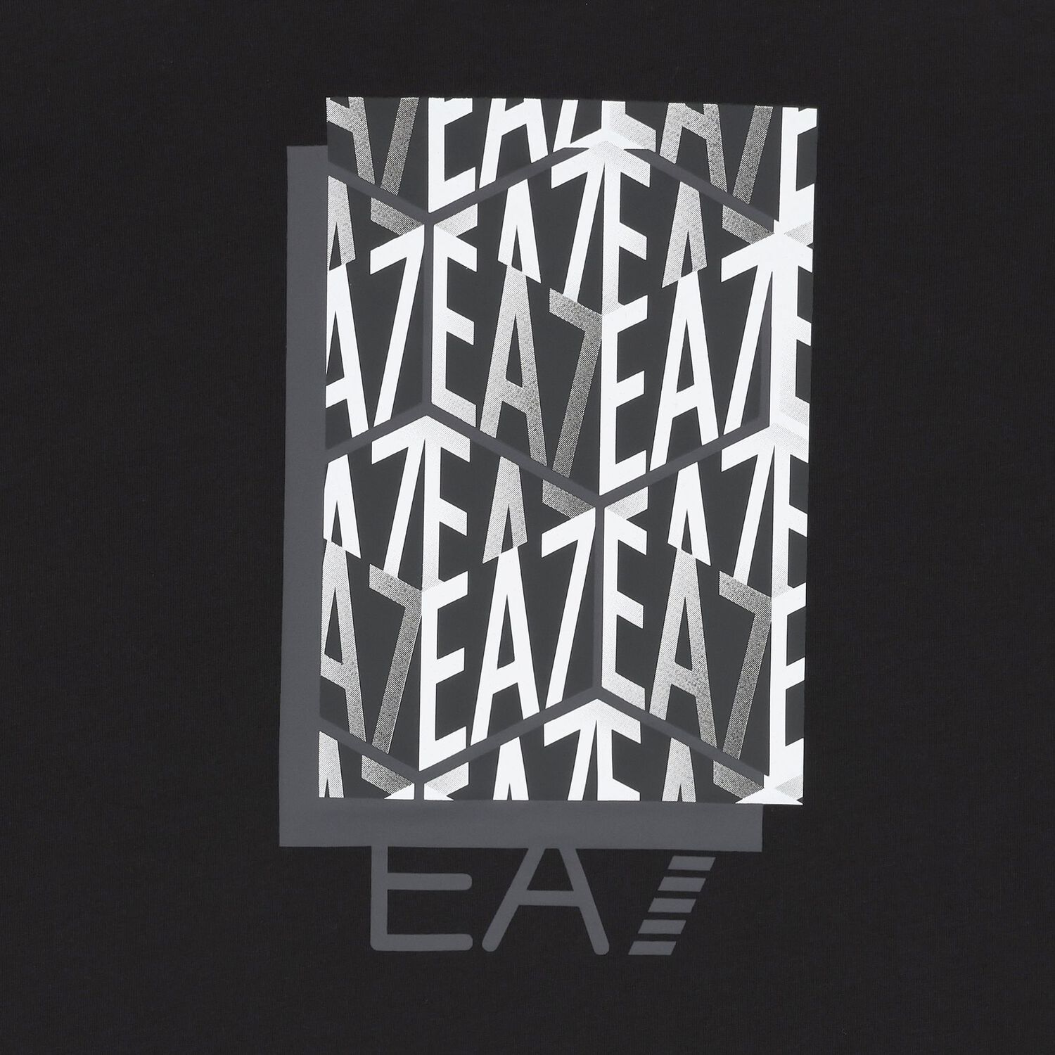 Boys Black Logo T-Shirt, 1, hi-res