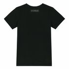 Boys Black Logo T-Shirt, 1, hi-res