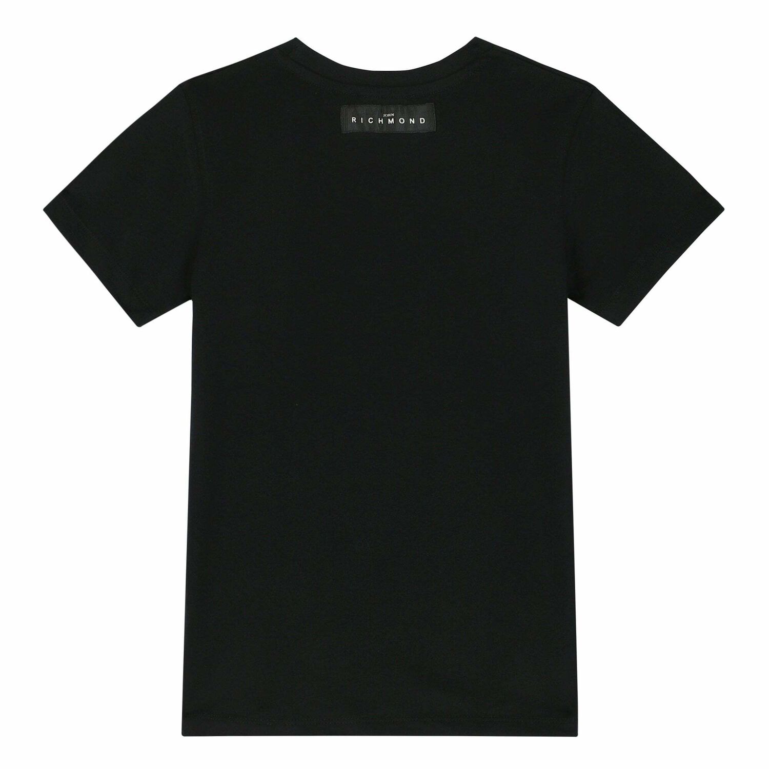 Boys Black Logo T-Shirt, 1, hi-res