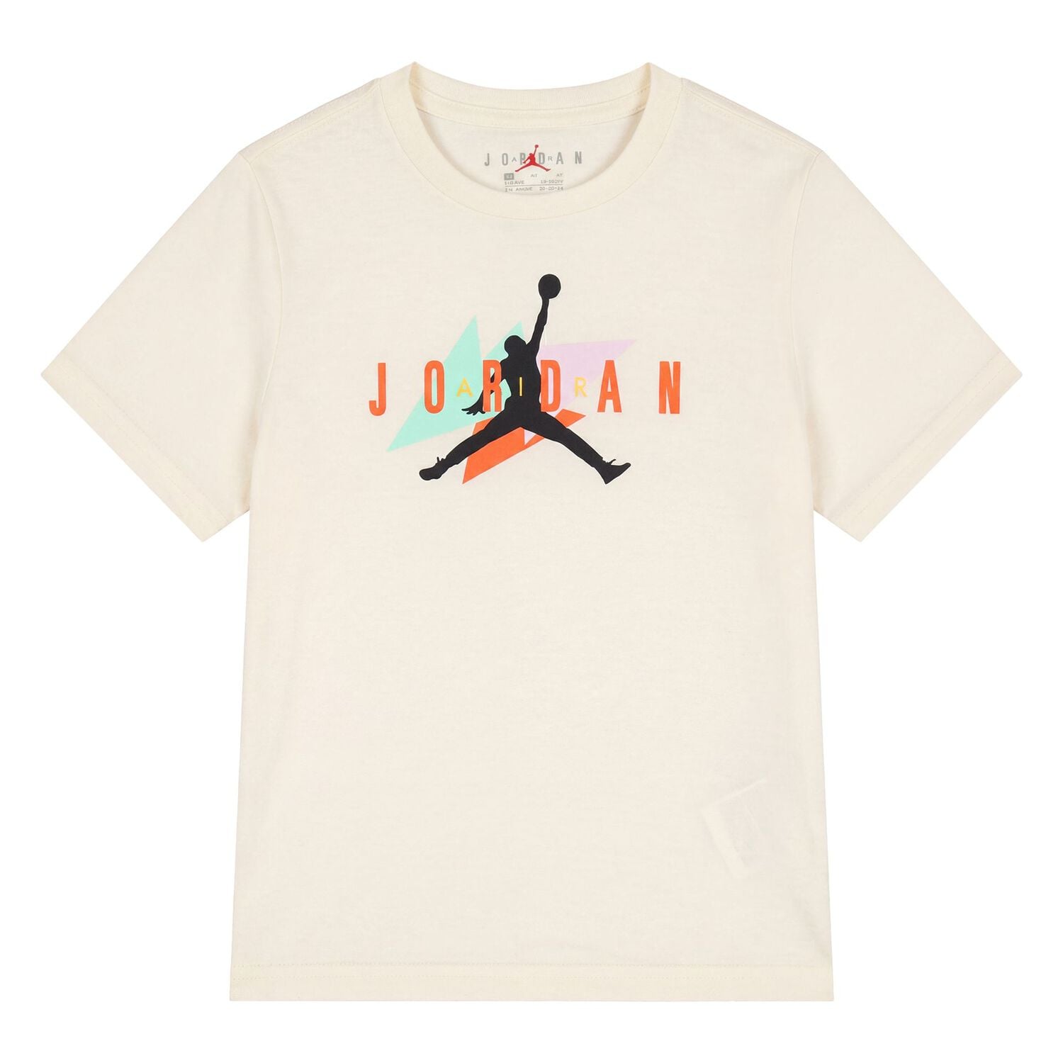 Younger Boys Ivory & Grey Jordan Shorts Set, 1, hi-res