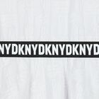 Girls White Logo Dress, 1, hi-res