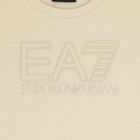 قميص للأولاد بلون عاجي بشعار, 1, hi-res