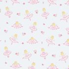 Baby Girls White & Pink Ballerina Blanket, 1, hi-res