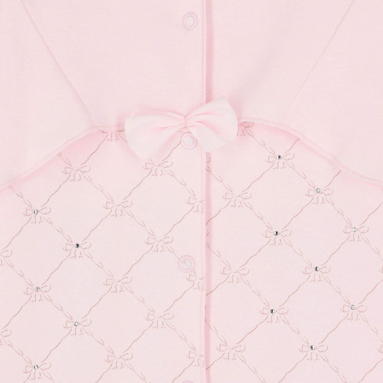 افرول بفيونكة باللون الوردي للبنات , 1, hi-res