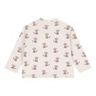 Baby Boys Ivory & Blue Dog Long Sleeve Top, 1, hi-res