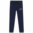 Boys Navy Blue Jogger, 1, hi-res