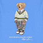 Boys Blue Polo Bear T-Shirt, 1, hi-res
