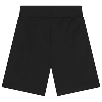 Black Logo Shorts