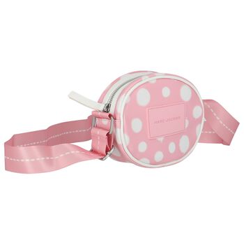 Gilrs Pink & White Logo Handbag