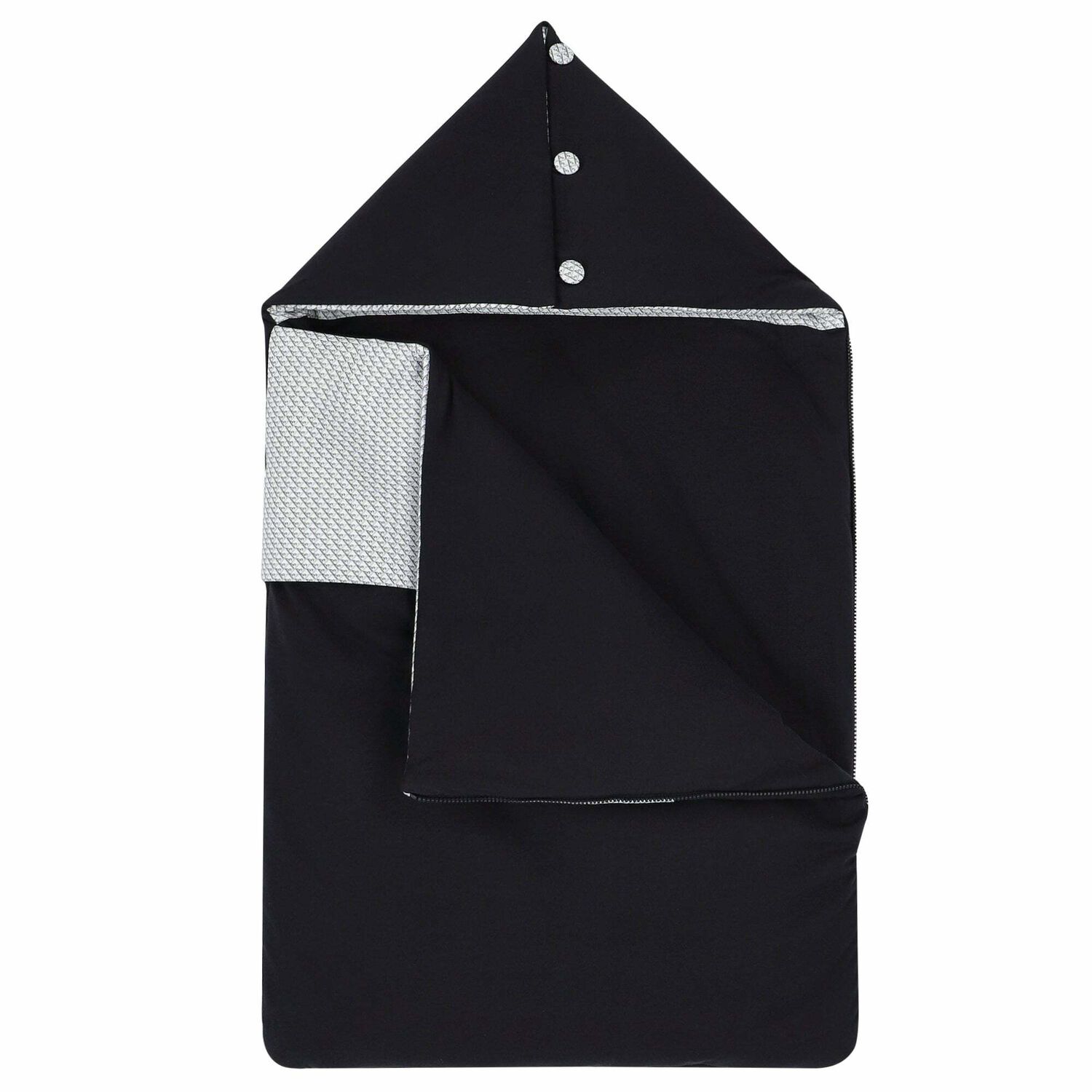 Baby Boys Navy & White Logo Baby Nest, 1, hi-res