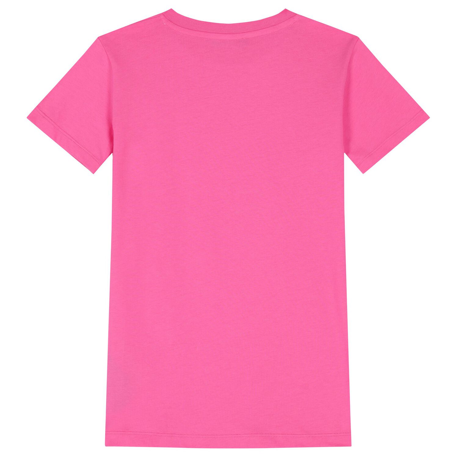 فستان بنات بالشعار باللون الوردي, 1, hi-res