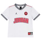 Boys White Jordan Logo T-Shirt, 1, hi-res