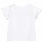 Girls White Eka T-Shirt, 1, hi-res